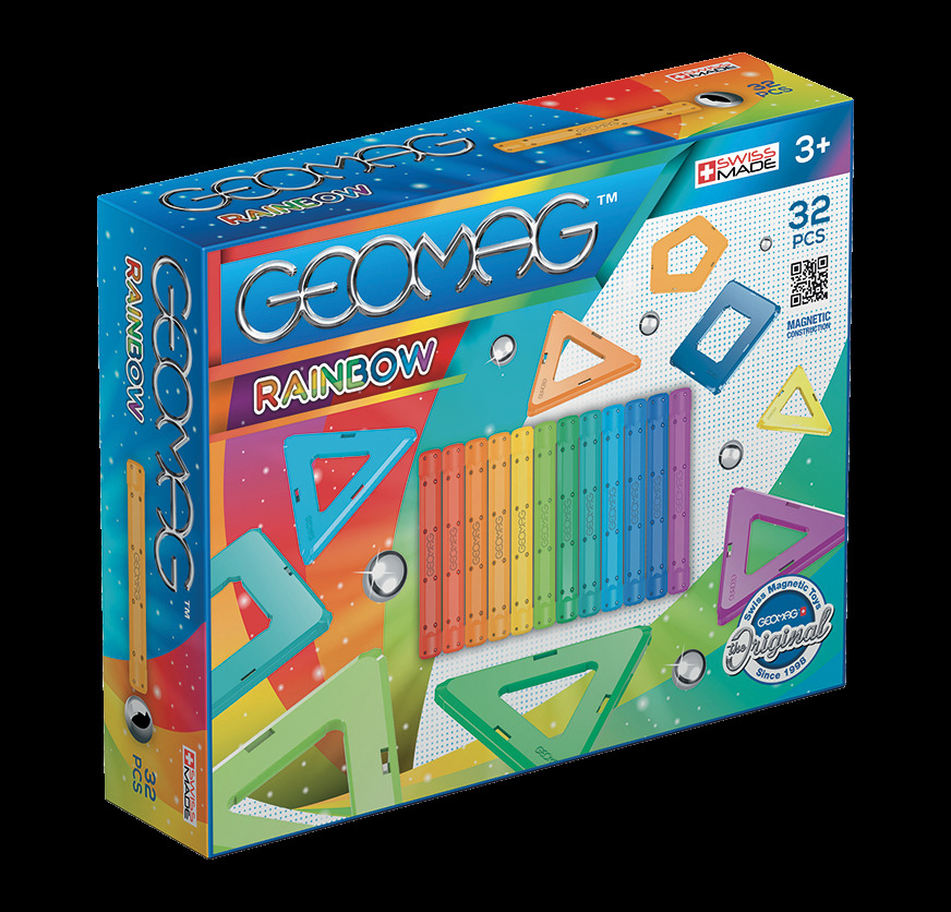Geomag™ Rainbow Magnetic Construction Toy, 72 pc - Kroger