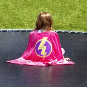 Pink Hero Cape & Mask Set - One Size
