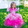 Princess Gloves Pink - One Size Fits Most