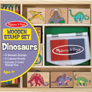 Wooden Stamp Set - Dinosaurs