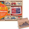 Wooden Stamp Set - Vehicles