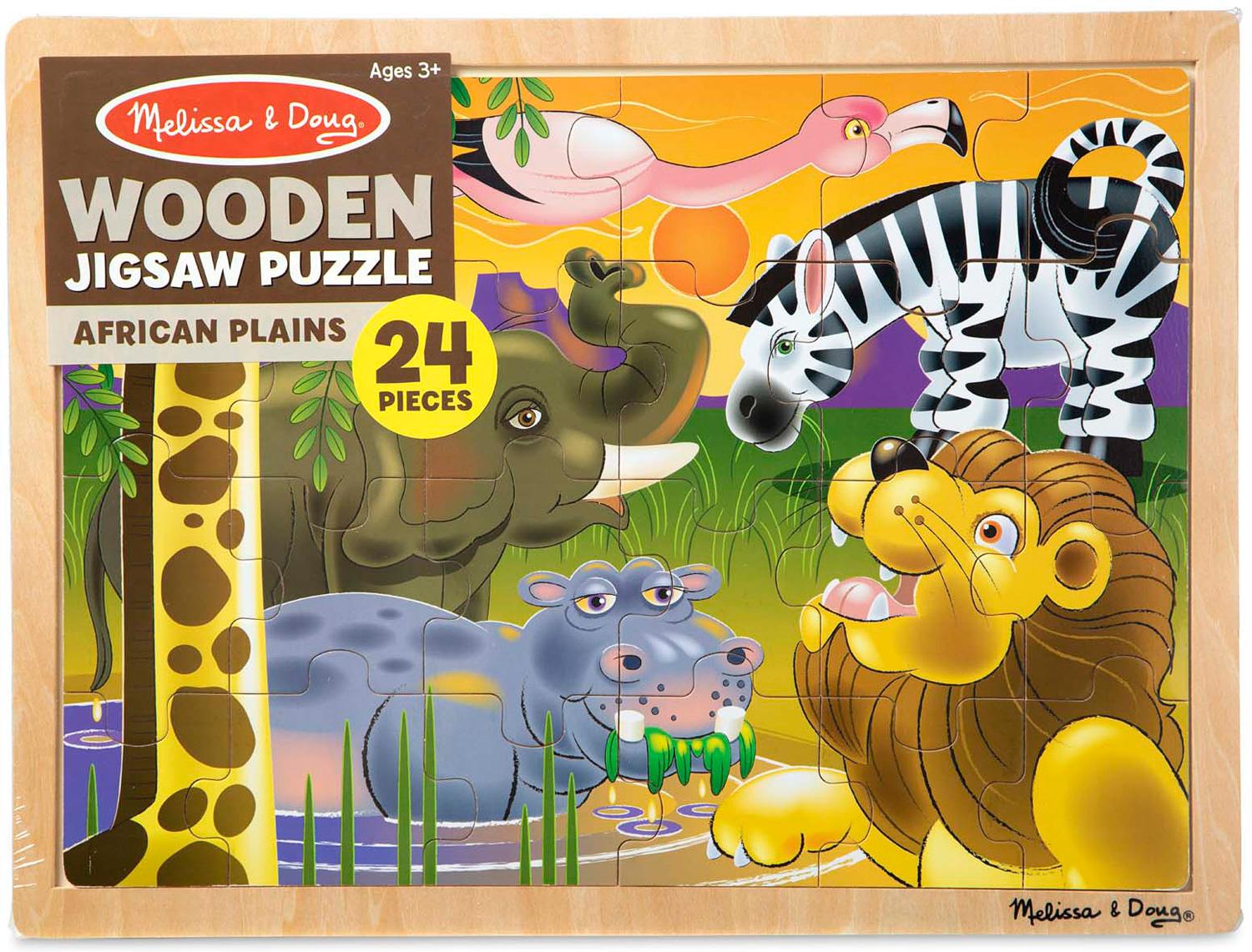 24 Piece Wooden Jigsaw Puzzle