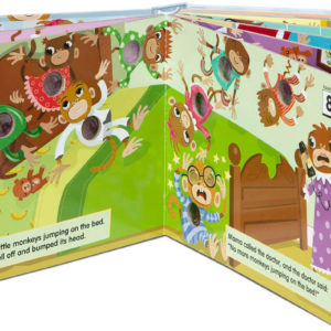 Poke-A-Dot: 10 Little Monkeys