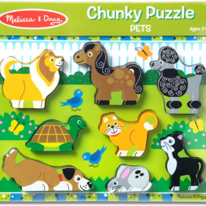 Pets Chunky Puzzle - 8 Pieces
