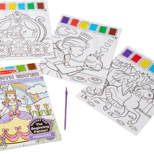 Princess Paint with Water Kids' Art Pad