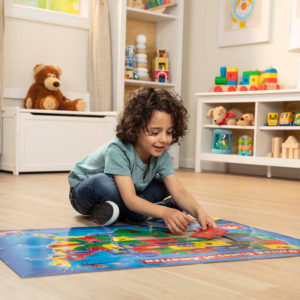 U.S.A. (United States) Map Floor Puzzle - 51 Pieces
