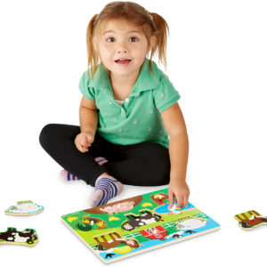 Farm Peg Puzzle - 8 pieces