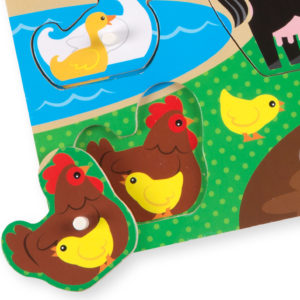 Farm Peg Puzzle - 8 pieces