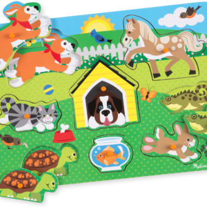 Pets Peg Puzzle - 8 Pieces