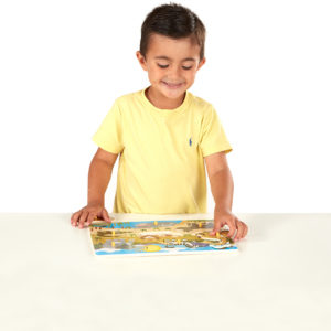 Safari Peg Puzzle - 7 Pieces