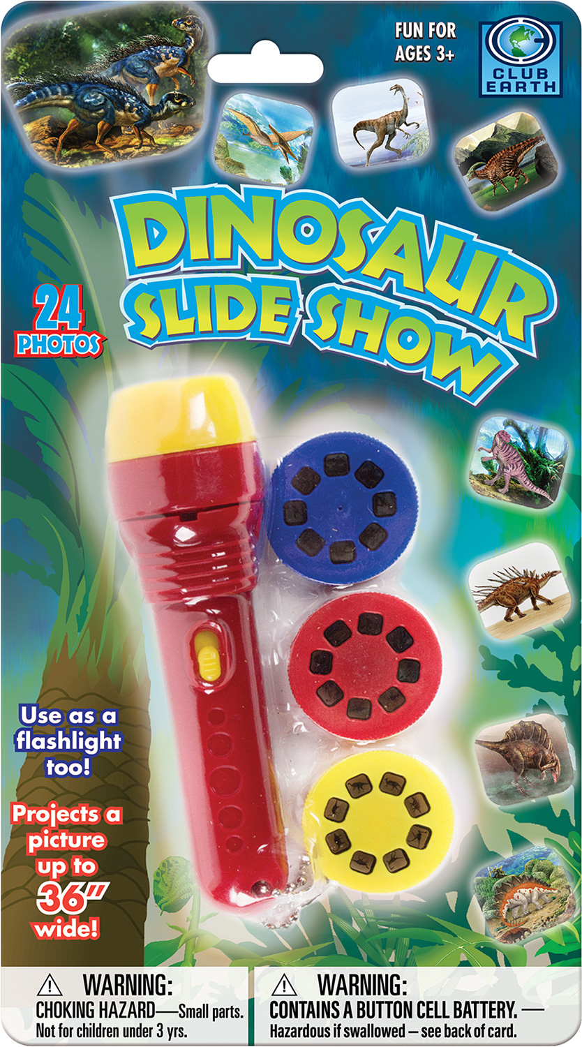 Dinosaur Slide Show Viewer and Flashlight Toy