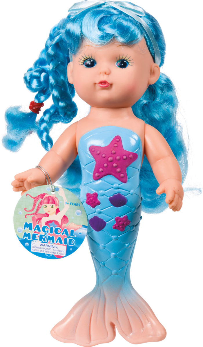 90s mermaid bath toy