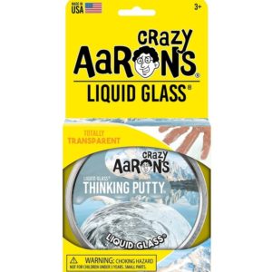 Crystal Clear Liquid Glass Thinking Putty