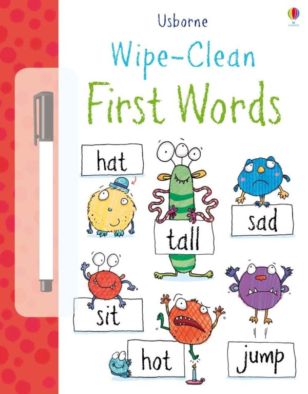 First Words Wipe Clean Book