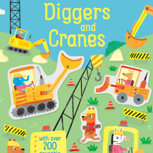 Little Stickers Diggers And Cranes