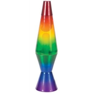 Lava Lamp 14.5" - Rainbow