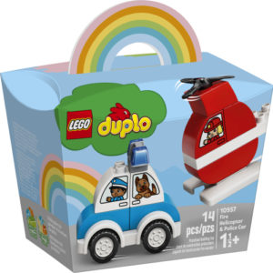 LEGO Duplo Fire Helicopter & Police Car