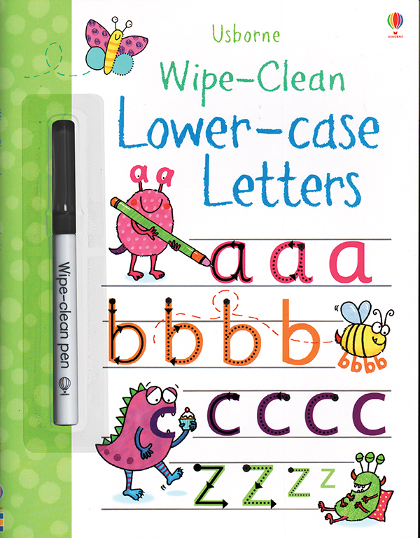 Wipe-Clean, Lower-Case Letters