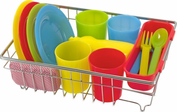 Let's Play House! Wash & Dry Dish Set