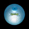 Blue Glow Light Up Soccer Ball