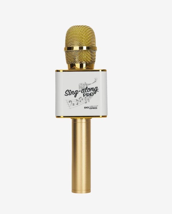 Gold Sing-A-Long Pro Karaoke Microphone