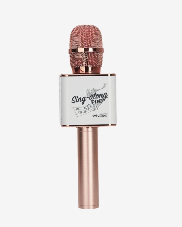 Rose Gold Sing-A-Long Pro Karaoke Microphone