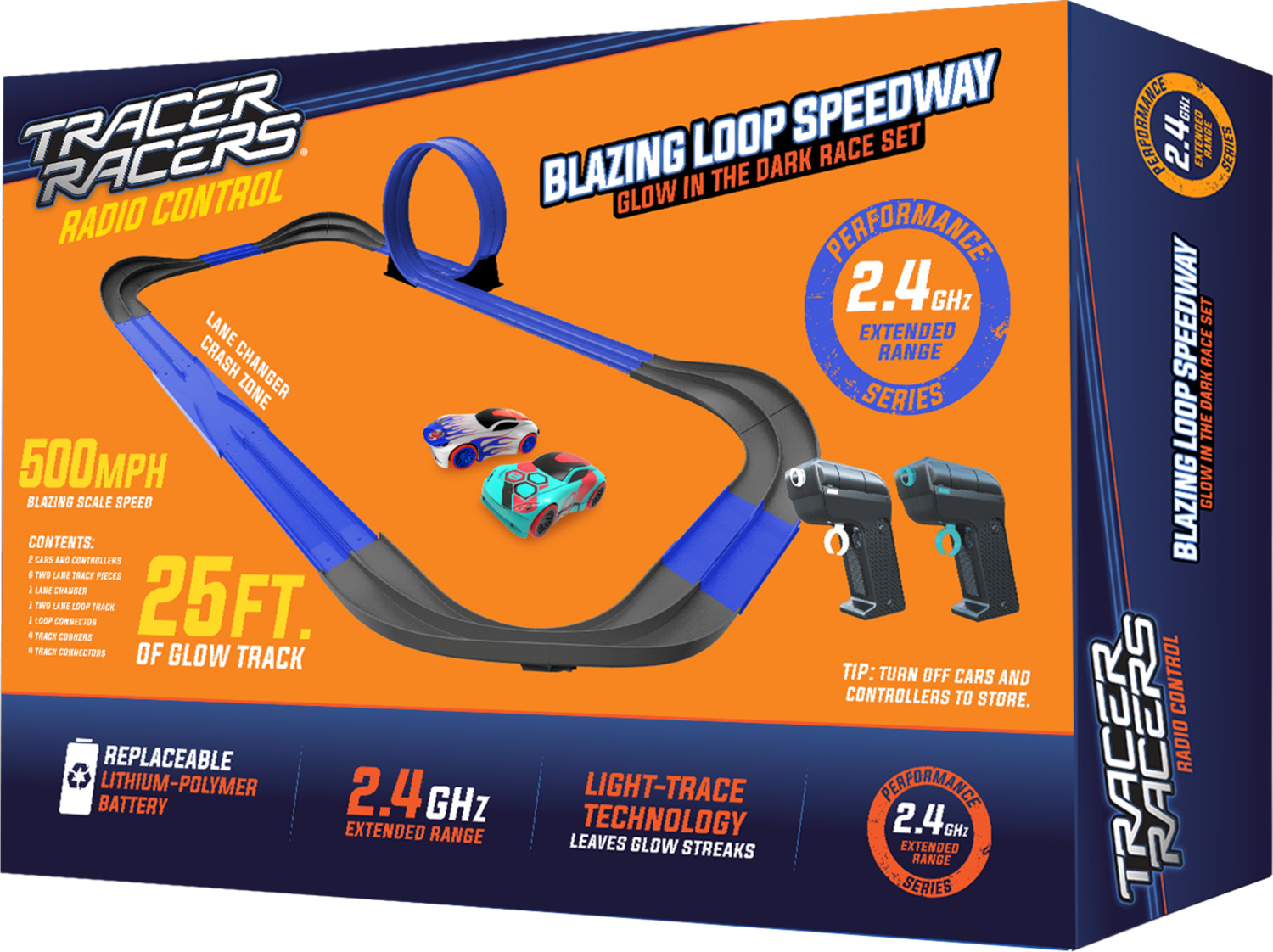 tracer racers blazing loop speedway