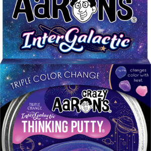 Intergalactic Trendsetter Triple-Hypercolor Thinking Putty 4" Tin