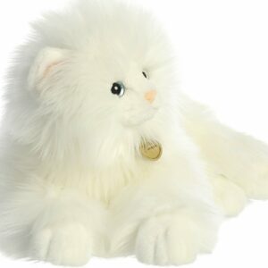 Aurora Miyoni 14" White Persian Cat