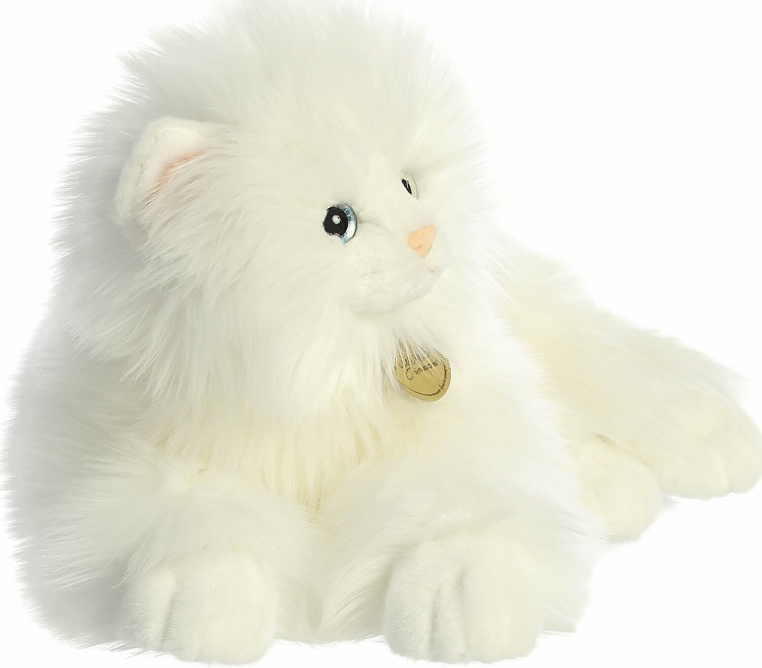 Aurora Miyoni 14" White Persian Cat 
