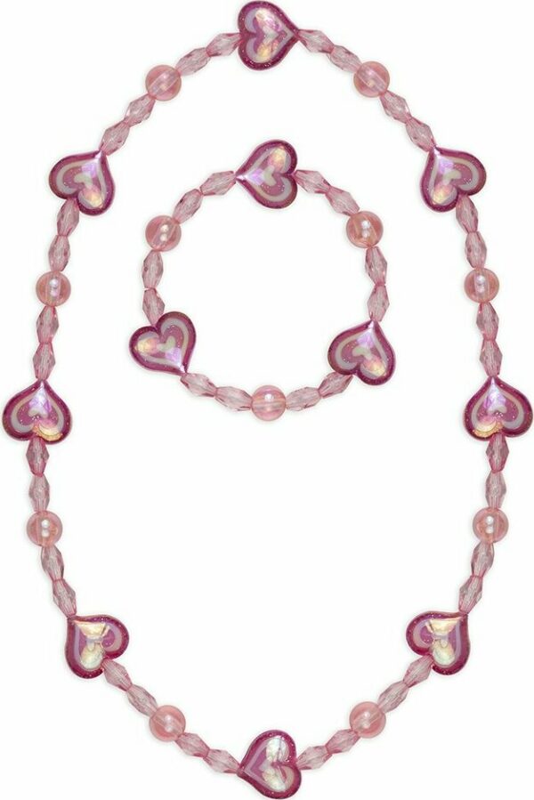 Cotton Candy Necklace Bracelet Set