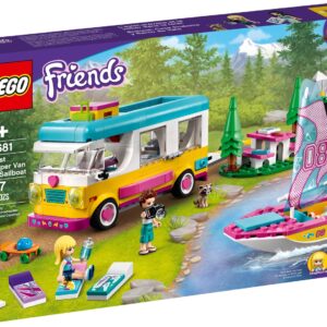Lego Friends:Forest Camper Van And Sailboat