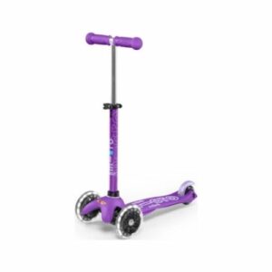 Mini Deluxe LED Purple Scooter