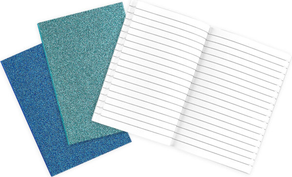 Oh My Glitter Notebooks Blue