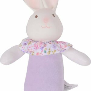 Havah The Bunny - Soft Squeaker Toy With Rubber Head