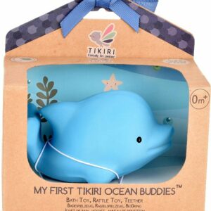 Dolphin Natural Organic Rubber Rattle