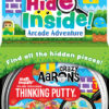 Arcade Adventure Hide Inside 4" Thinking Putty Tin