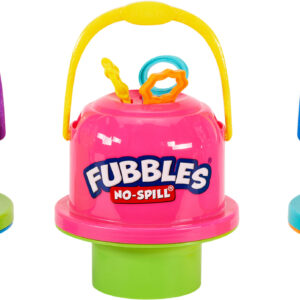 Fubbles No-spill Big Bubble Bucket with 8oz Bubble Solution