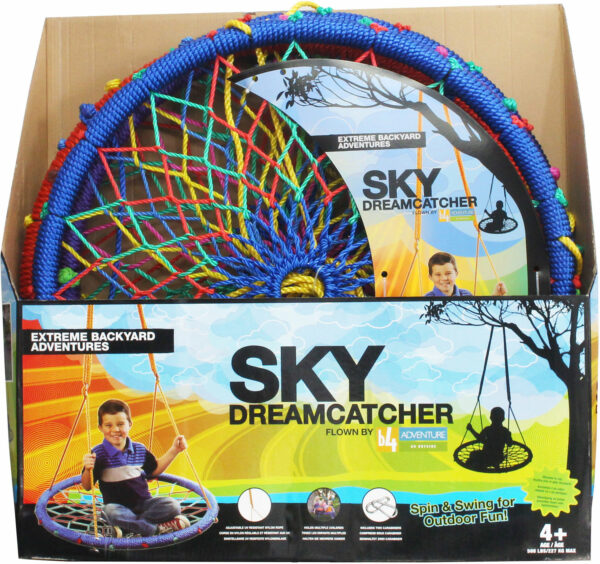 38" Sky Dreamcatcher Swing- Blue Classic