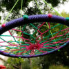 38" Sky Dreamcatcher Swing-Purple Fairy