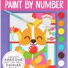 Let’s Craft Paint By Number Candy Corgi On Real Canvas
