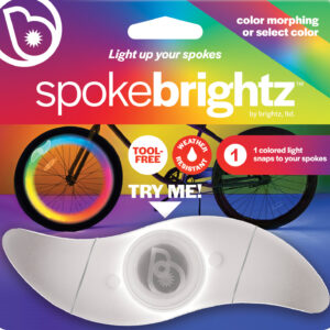 Spokebrightz Color Morphing LED Bicycle Spoke Light