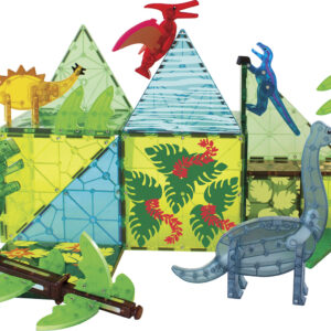 Magna-Tiles Dino World XL (50 Piece Set)