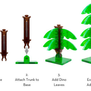 Magna-Tiles Dino World XL (50 Piece Set)