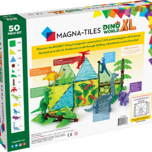 Magna-Tiles Dino World XL (50 Piece Set)