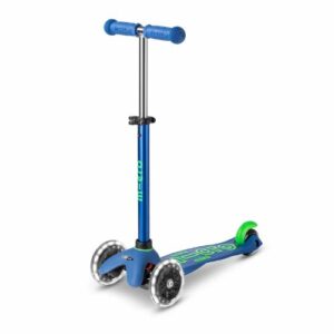 Micro Mini LED Scooter Crystal Blue
