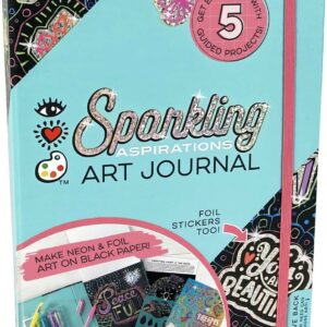 Iheartart Therapeutic Art Journal Sparkling Aspirations