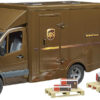 UPS MB Sprinter with driver and accessories