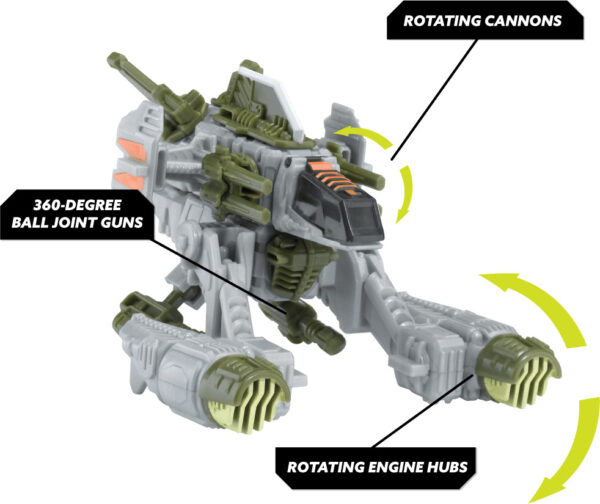 Snap Ships® Forge Javelin M-02 Attack Speeder