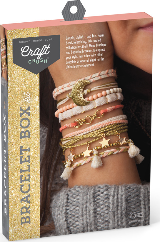 Craft Crush Bracelet Kit – Gold | Kazoo Toys
